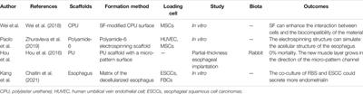 Development and Prospect of Esophageal Tissue Engineering